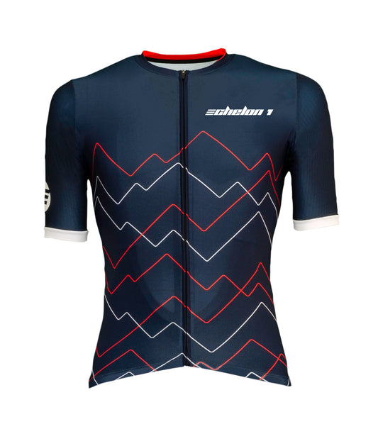 Alpine SS Jersey - Navy - Echelon 1 | Cycling Apparel