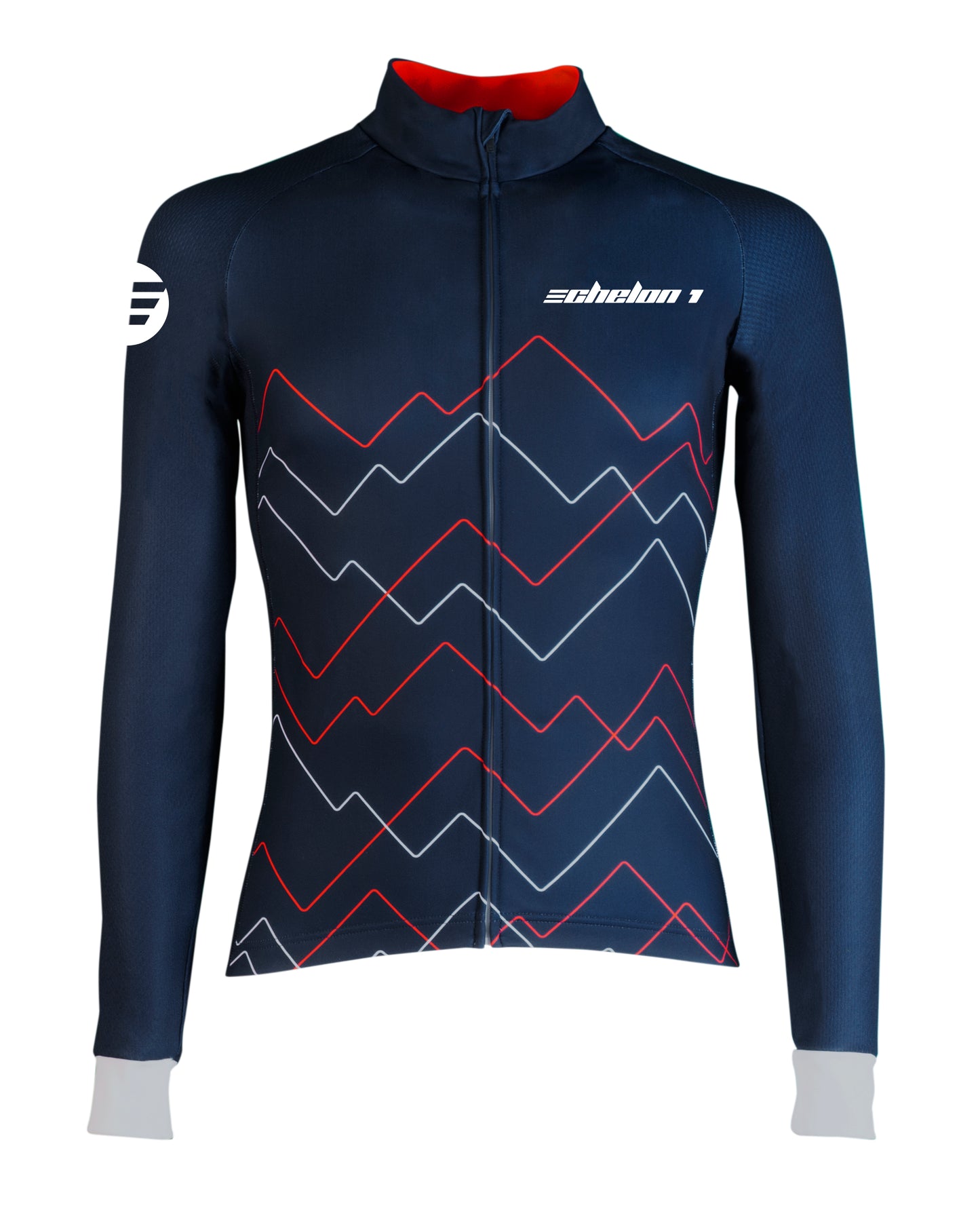 Alpine LS Jersey - Navy - Echelon 1 | Cycling Apparel