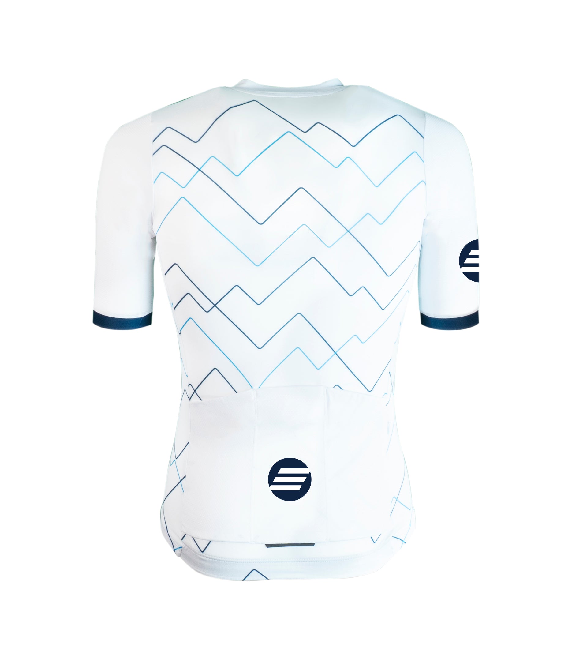 Alpine SS Jersey - White - Echelon 1 | Cycling Apparel