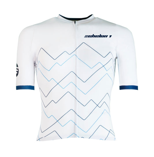 Alpine SS Jersey - White - Echelon 1 | Cycling Apparel