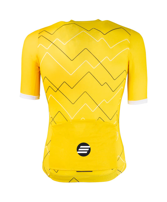 Alpine SS Jersey - Yellow - Echelon 1 | Cycling Apparel