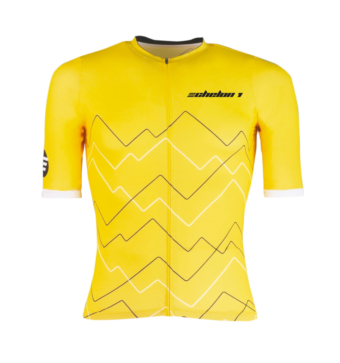 Alpine SS Jersey - Yellow - Echelon 1 | Cycling Apparel